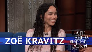 Zoë Kravitz Paid Tribute To Her Moms Rolling Stone Cover [upl. by Stoughton749]