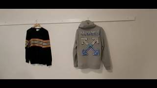 Review  OffWhite Hoodie amp Burberry Cashmere Sweater [upl. by Alberto330]