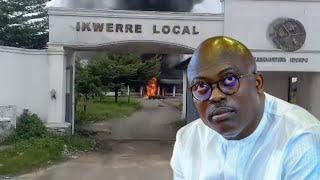 ANTIFUBARA PROTESTERS SET 4 LGA SECRETARIATS ABLAZE [upl. by Arlene]