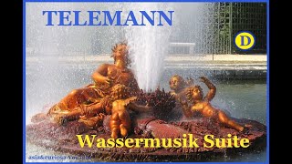 TELEMANN Wassermusik amp Versailles  Schola Cantorum Bâle  Wenzinger 1961 [upl. by Monahan846]