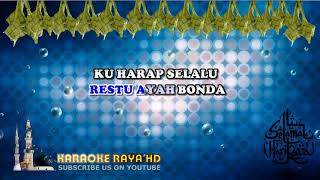 Karaoke Dari Jauh Ku Pohon Maaf  Sudirman  Tanpa Vokal  Minus One  Lirik Video HD [upl. by Bolling]