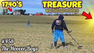 ALL the TREASURE was FOUND out in the Field 1740s Colonial Farm [upl. by Ettenrahc]