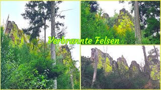 Verbrannte Felsen ⛰️ Lukas Hütte Ebersteinburg Schwarzwald 🌲🌲🌲 [upl. by Ransome]