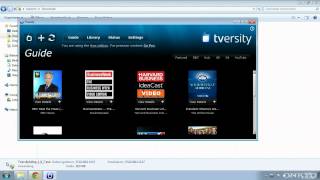 ONKYO DLNA mit TVersity unter Windows Netzwerk AV Receiver UPnP Streaming [upl. by Ynabla]