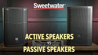 Active Speakers vs Passive Speakers 🔊  Live Sound Lesson [upl. by Thorfinn541]