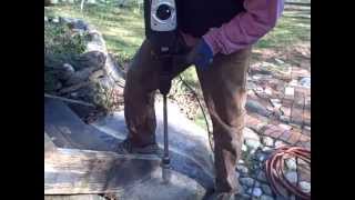 Makita AVT Hammer Drill demonstration [upl. by Scott226]