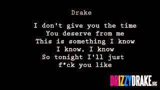 Drake  November 18th Lyrics Video [upl. by Llerat8]