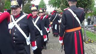 Schutterij HH Marcellinus en Petrus Geleen Herdenking op het kerkhof OudGeleen [upl. by Mouldon356]