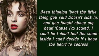 Ella Eyre  Deeper  Lyrics [upl. by Ahsinwad]