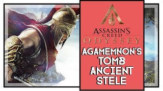 Assassins Creed Odyssey Agamemnons Tomb Ancient Stele Location [upl. by Inahc417]