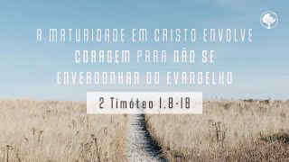 Caminho para a maturidade  Não se envergonhe do evangelho  2 Timóteo 1818  Pr Rafael Souza [upl. by Smailliw]