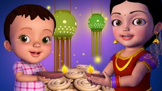 Tim Tim Karti Aayi Diwali  Diwali 2020 Song  Hindi Rhymes for Children  Infobells [upl. by Orfurd]