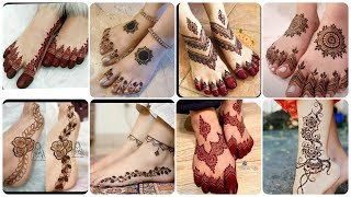 Easy Feet Mehandi Designs 2022  Simple Mehandi designs for Foot  New Mehandi Designs [upl. by Drofub]