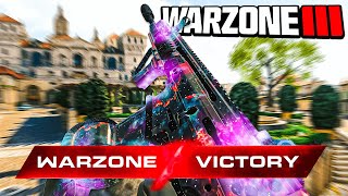 My First Game on NEW FORTUNES KEEP MAP MW3 WARZONE WIN [upl. by Karylin]