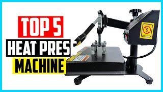 Top 5 Best Heat Press Machine in 2024 [upl. by Ahsein]