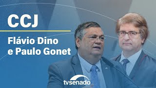 Ao vivo CCJ realiza as sabatinas de Flávio Dino para o STF e Paulo Gonet para a PGR  131223 [upl. by Arerrac]