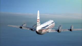 Reeve Aleutian Airways Flight 8  Landing Animation [upl. by Berry637]