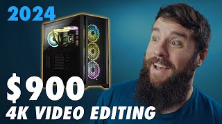 Build a Budget 4K Video Editing PC for Under 1000 in 2024 [upl. by Letnahs]