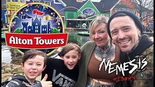 Alton Towers  Nemesis Reborn opening [upl. by Neelia44]