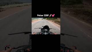 today ride on pulsar 220f bs4 🚀💕ytshorts [upl. by Adnauqal938]