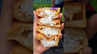 Sweet Streetside Coconut Snack in Danang Vietnam  Vietnamese Street Food Tour [upl. by Llerred]