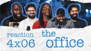 The Office  4x6 Launch Party Part 2  Group Reaction [upl. by Oigaib]