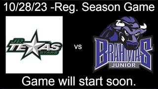 Jr Stars vs Brahmas Reg Season Game 20231028 [upl. by Ahsotal]