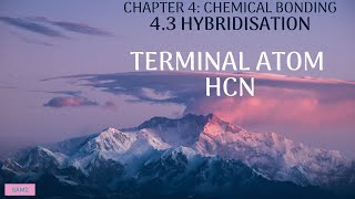 43 Orbital Overlap amp Hybridisation  HCN Terminal Atom [upl. by Levenson88]