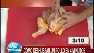 Ariel deshuesa un pollo en 4 minutos [upl. by Aninad]