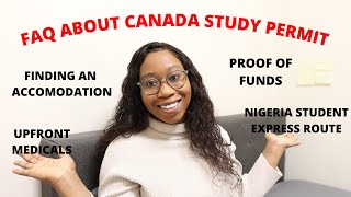 MOST ASKED QUESTIONS ABOUT CANADA STUDY VISA [upl. by Ahsimal447]