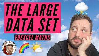 The Large Data Set ☔ • ALevel Maths • Edexcel [upl. by Anitram82]