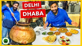 Desi Dhaba Food in Delhi  Veggie Paaji [upl. by Medrek840]