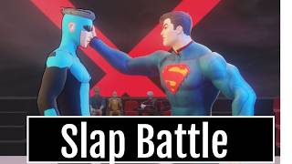 The REAL Difference Between Marvel and DC Heroes in a Slap Battle [upl. by Aihtekal]