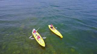 Bellagio Water Sports  Kayak Tours  SUP  Drone footage  Pescallo Coast Tour [upl. by Yedarb]