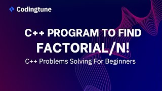 C Program To Find Factorial Of A Number  Bangla Tutorial [upl. by Grof]