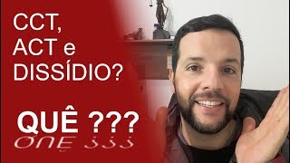 ACORDO COLETIVO CONVENÇÃO E DISSIDIO O QUE SÃO E AS DIFERENÇAS [upl. by Chrissy]