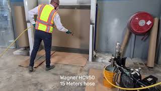 Wagner HC950 Spray MasterProtect 1812 [upl. by O'Gowan]