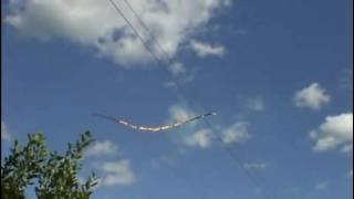 Tree branch falls on power lines  high voltage  Wicked Effect [upl. by Anead]