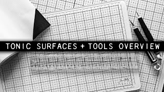 Tim Holtz Tonic Surfaces  Tools Overview [upl. by Karb]