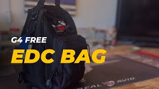 G4 Free EDC BAG  EDC 2024  Everyday Carry [upl. by Atteugram]