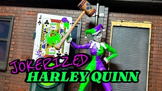 DC Multiverse Jokerized Harley Quinn Review  McFarlane Toys [upl. by Gypsy]