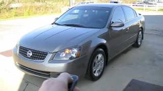 2005 Nissan Altima Full In Depth Tour Start Up and Driving [upl. by Anahsit874]