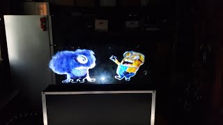 Minions Hologram Projected On A Fog Machine [upl. by Winne]