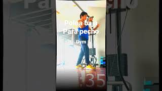 polea baja en gimnasio [upl. by Oibesue]