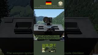 Rheinmetall Oerlikon Skynex  shortrange air defense system antidrone military army [upl. by Adnawaj]