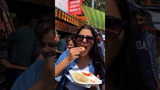 Famous momos review  Delhi 🤤 Dolma Aunty momos ashortaday whatieatinaday foodies momos [upl. by Ainoek569]