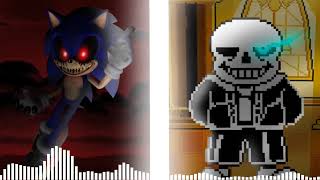 Mighty Decayings  Confronting Yourself x Megalovania Mashup  Sonicexe vs Sans 5KSubs special [upl. by Kirshbaum186]