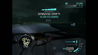 NFS Carbon DRIFTNewport Ironworks2 Laps Z06 [upl. by Priestley]