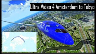 P3D v4 PavlinS Ultra Video 4 Amsterdam  TokyoAMSHNDORBXFlyTampaTechnobrainReshade [upl. by Walcoff]