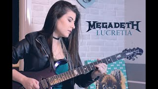 Megadeth Lucretia  Solo Cover Jéssica di Falchi [upl. by Yrocej]